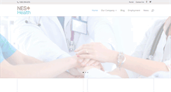 Desktop Screenshot of neshealth-care.com